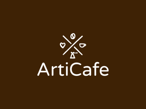 ArtiCafe logo design