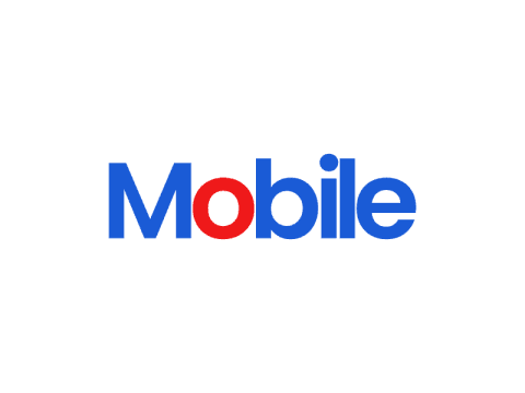 Mobile logo design