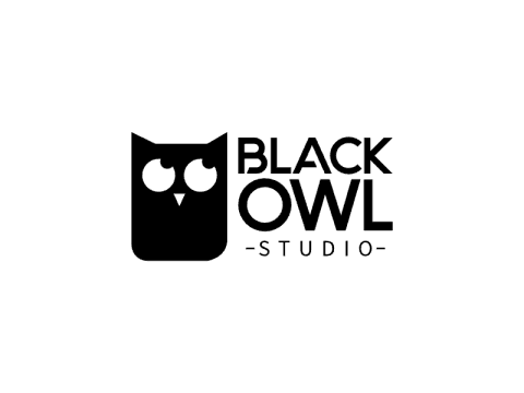Black Owl logo design