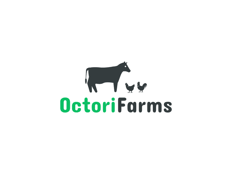 Octori Farms logo design