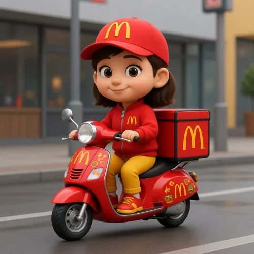 3D Delivery Character