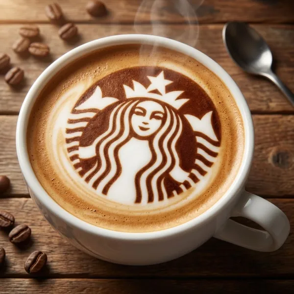 Transform the uploaded logo into a photorealistic latte art design inside a coffee cup, keeping the logo’s exact contours. Use rich coffee crema textures, smooth microfoam, and natural swirling patterns. Warm café lighting, soft shadows, high-resolution, cozy and realistic.