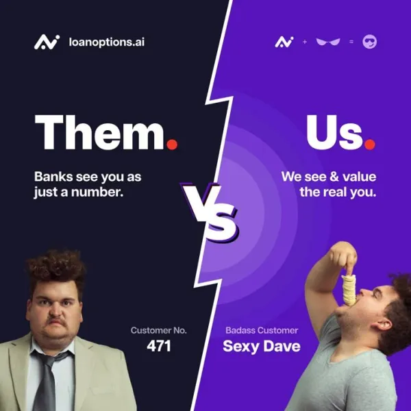 Generate a Split-screen Comparison Ad Poster for my brand. 

Analyze the uploaded social post for its core design structure (layout, typography, hierarchy, spacing) and extract its visual system.Use the uploaded brand image as identity reference.

Create a new, original post that follows the same design logic but fully adapts all content and messaging to match the brand’s identity, information, and positioning. Keep strong typography, clear hierarchy, and cohesive branding.