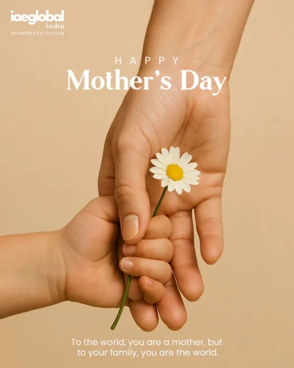 Generate a Mother's Day poster tailored specifically to my brand.

Analyze the uploaded social post for its core design structure (layout, typography, hierarchy, spacing) and extract its visual system.Use the uploaded brand image as identity reference.

Create a new, original post that follows the same design logic but fully adapts all content and messaging to match the brand’s identity, information, and positioning. Keep strong typography, clear hierarchy, and cohesive branding.
