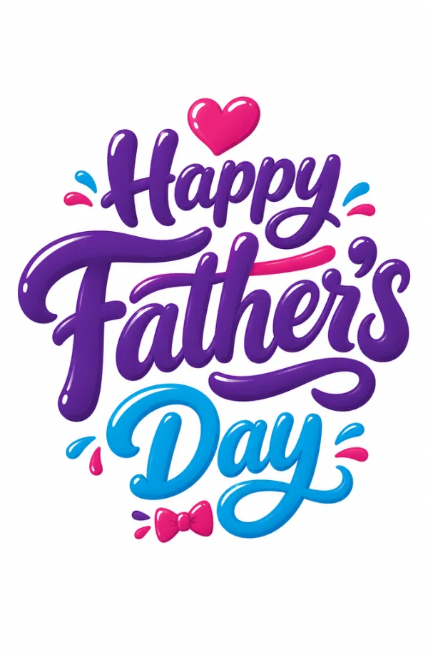 Generate a Father’s Day poster for my brand.
Use the uploaded logo strictly as typography and style inspiration only (do NOT copy, trace, or reconstruct the logo). Extract its visual rhythm, stroke feel, and structural energy to design a custom typographic treatment for the words “Happy Father’s Day”.
⚠️ Important: The final design must contain ONLY typography. No additional text, slogans, captions, taglines, UI elements, or decorative copy are allowed.
Analyze the uploaded post to understand its layout, hierarchy, spacing, and composition system, and use it as a structural reference only.
Create a new, original, premium poster with strong typographic hierarchy, refined spacing, and emotional tone suitable for Father’s Day, while keeping the composition clean, minimal, and brand-consistent.