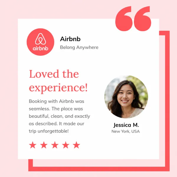 Generate a Customer Reviews for my brand.
Analyze the uploaded social post for its core design structure (layout, typography, hierarchy, spacing) and extract its visual system.Use the uploaded brand image as identity reference.
Create a new, original post that follows the same design logic but fully adapts all content and messaging to match the brand’s identity, information, and positioning. Keep strong typography, clear hierarchy, and cohesive branding.