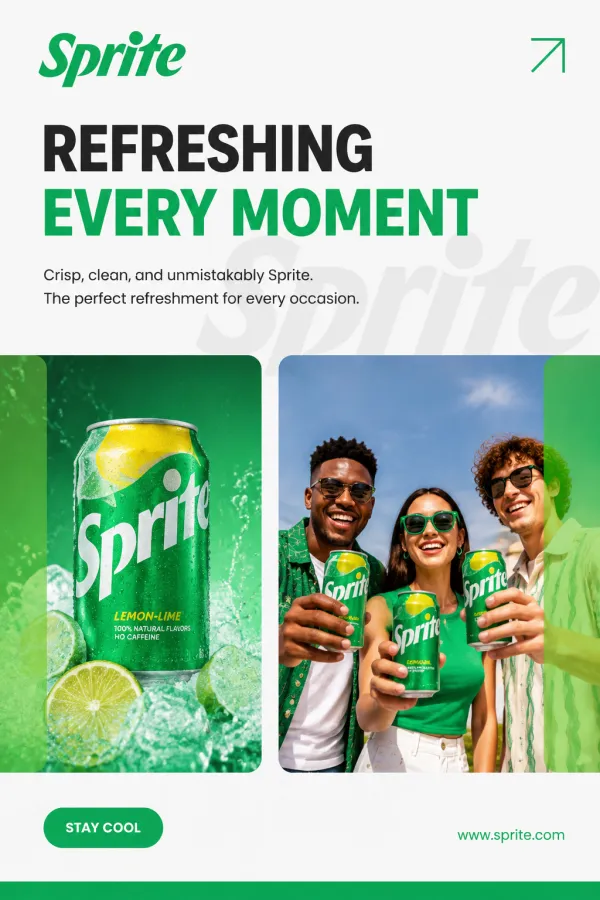 Generate a Company Promotion Instagram Post for my brand.
Analyze the uploaded social post for its core design structure (layout, typography, hierarchy, spacing) and extract its visual system.Use the uploaded brand image as identity reference.
Create a new, original post that follows the same design logic but fully adapts all content and messaging to match the brand’s identity, information, and positioning. Keep strong typography, clear hierarchy, and cohesive branding.